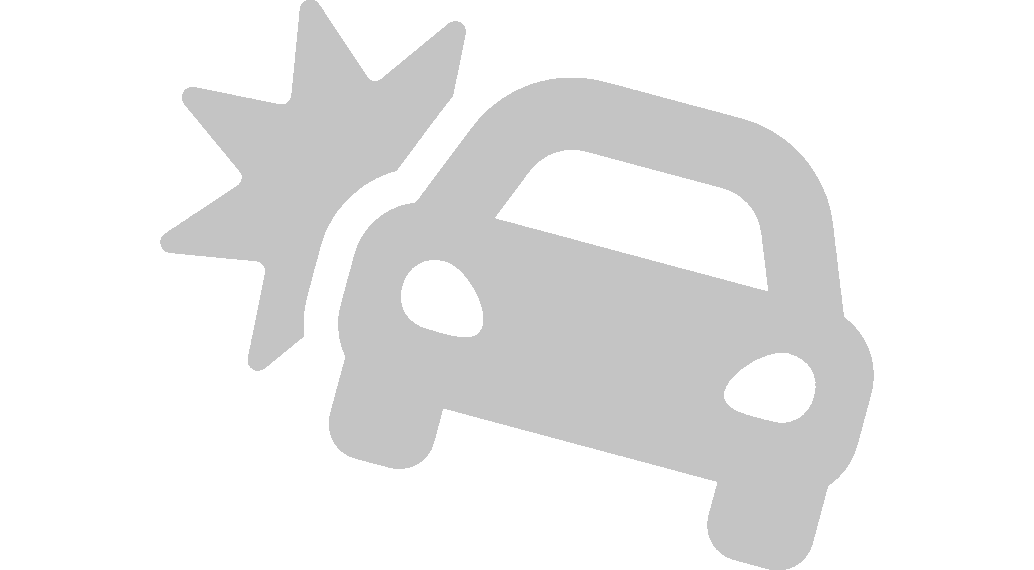 A picture of a crashed car